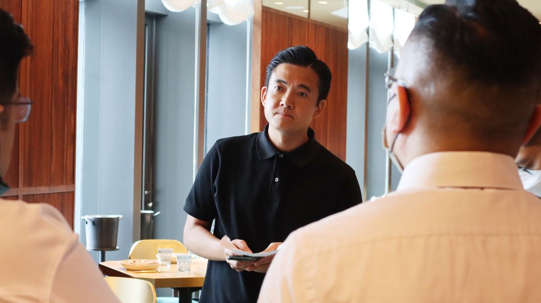 Geoffrey Wu er publicisten bag mange af Hongkongs hårdeste borde.