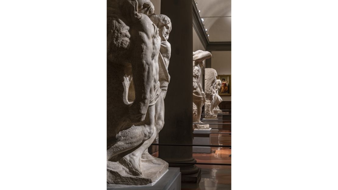 Du kan nu se Michelangelos mejselmærker på hans Palestrina Pietà og fanger.