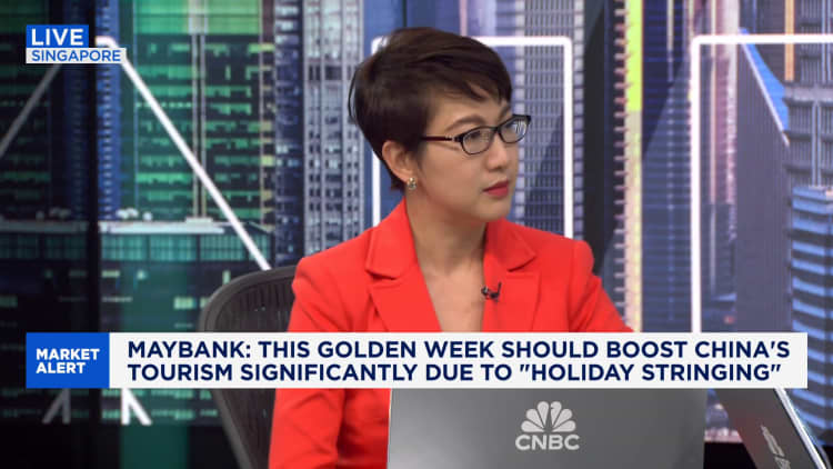 Forvent et 'ekstraordinært' spring i kinesisk turisme denne gyldne uge: økonom