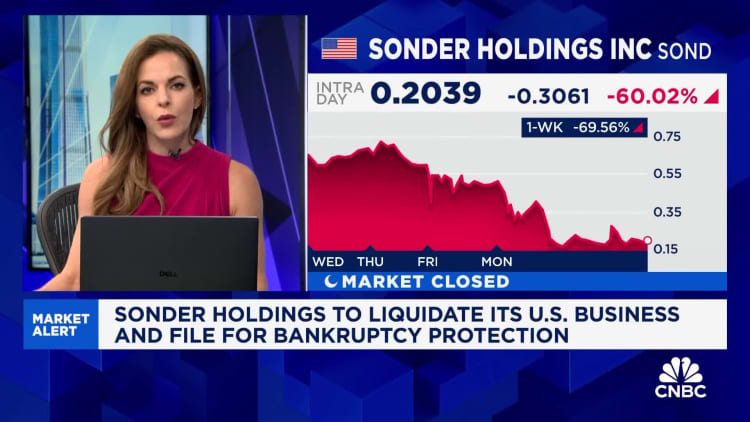 Sonder annoncerer konkurs en dag efter Marriott påstår