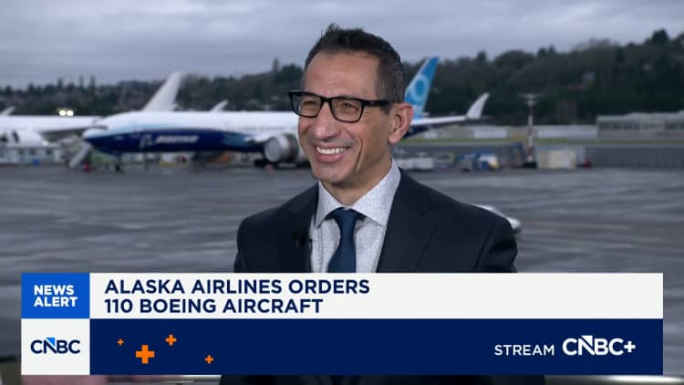 Alaska Airlines CEO Ben Minicucci på $17B Boeing-ordre