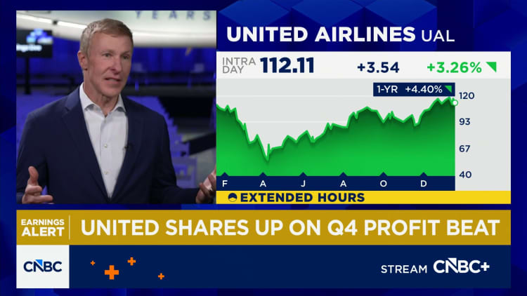 Se hele CNBC's interview med United Airlines CEO Scott Kirby