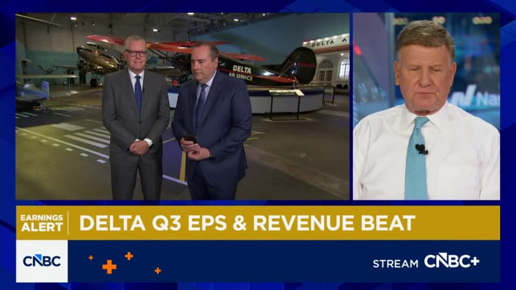 Delta Air Lines administrerende direktør Ed Bastian om indtjeningstakt for andet kvartal: 'Det var et udfordrende kvartal'